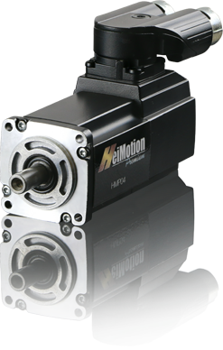 Moteur HeiMotion Premium de la société Heidrive avec une taille de bride de 40 mm et l’option de raccordement Y-Tec