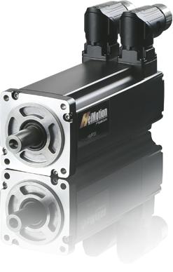 HeiMotion Premium Servomotor "HMP06" der Firma Heidrive mit einem Flanschquadrat von 60 x 60 mm